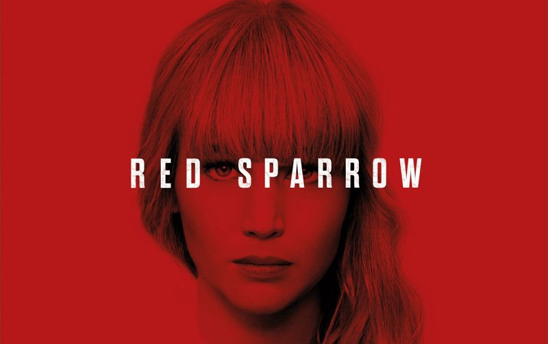 Red Sparrow landscape poster