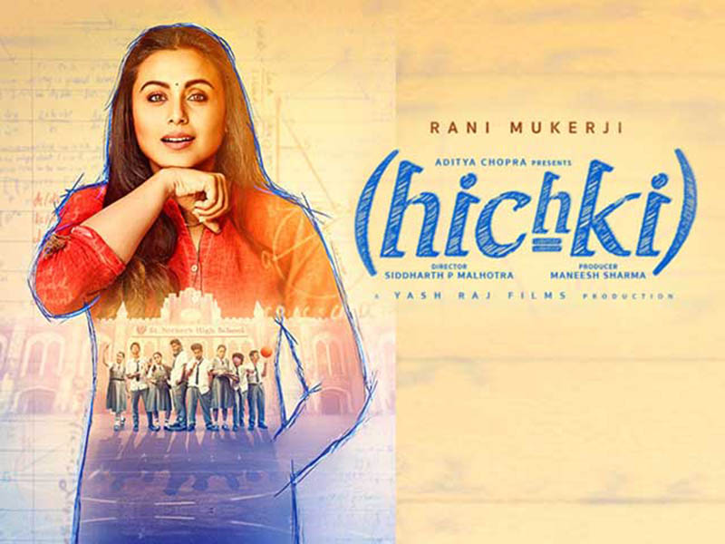 Hichki landscape poster