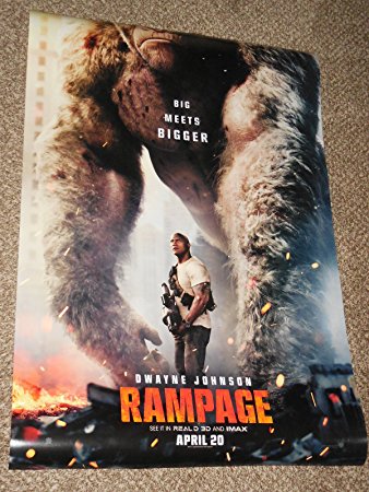 3D: Rampage landscape poster