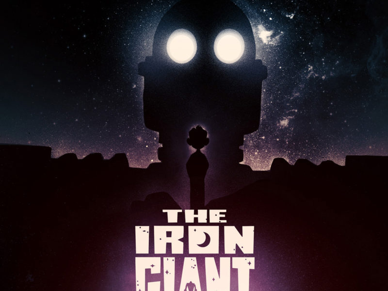 The Iron Giant landscape poster