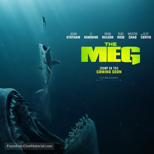 The Meg landscape poster