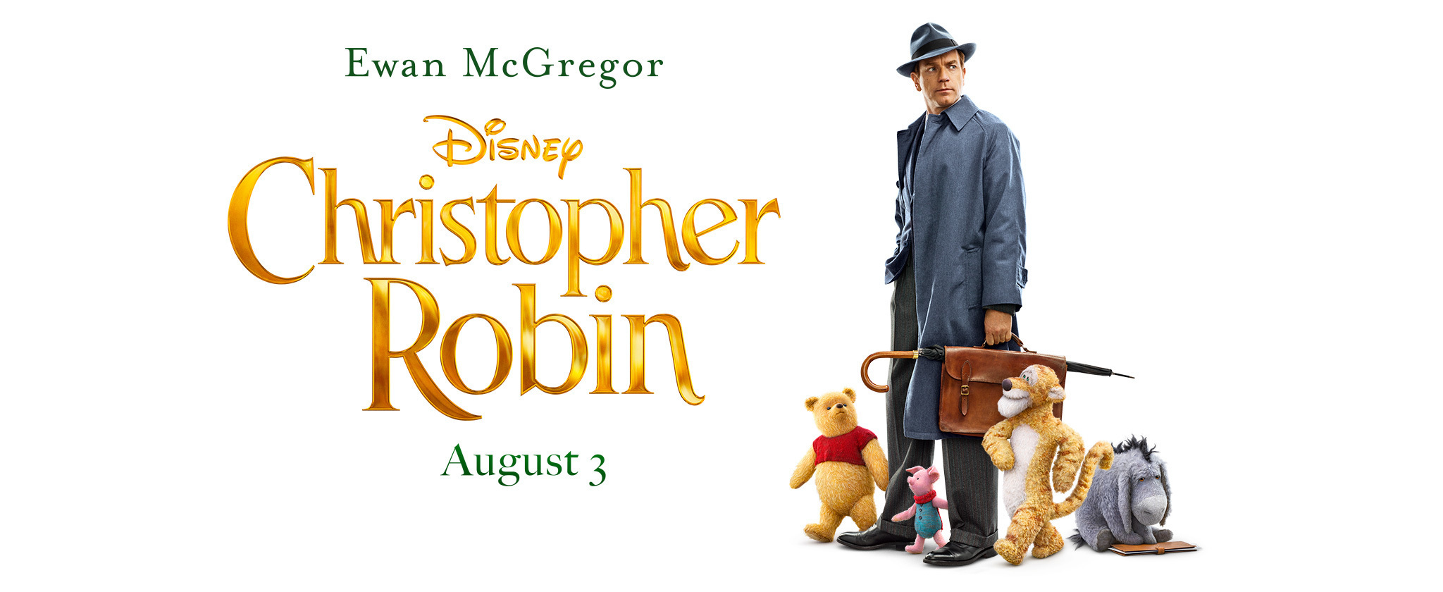 Christopher Robin landscape poster