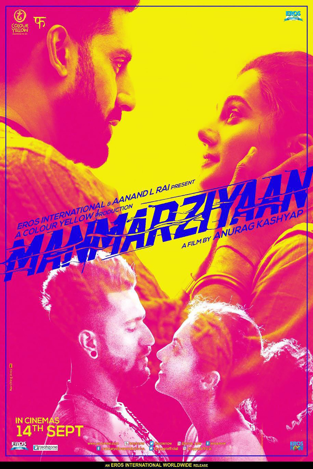 Manmarziyaan landscape poster