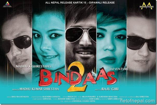 Bindaas 2 landscape poster