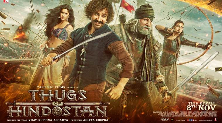 Thugs of Hindostan landscape poster