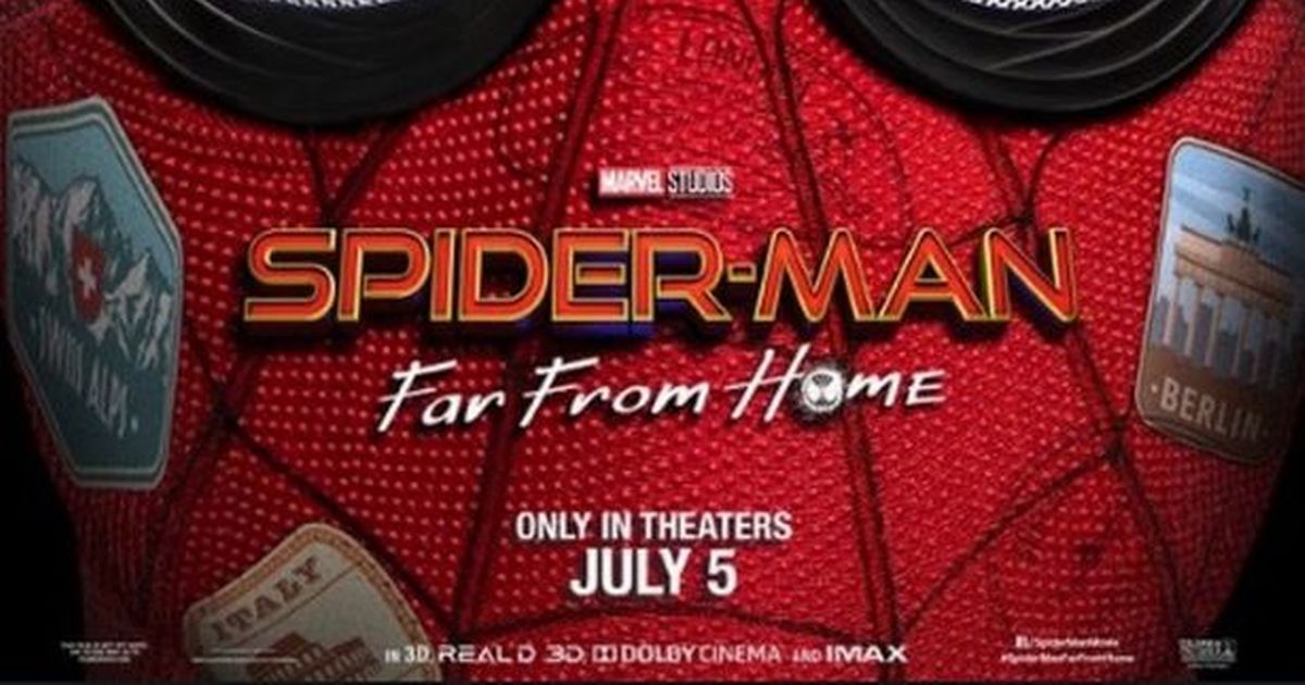 Spider-Man: Far from Home landscape poster