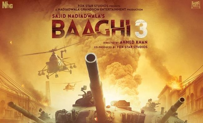 Baaghi 3 (PG) landscape poster