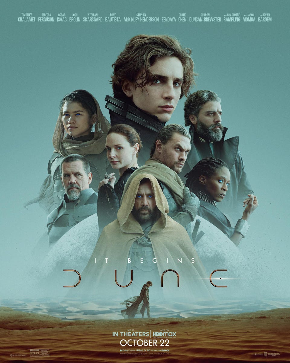 Dune (PG) landscape poster