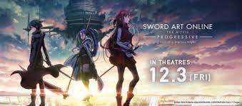 Sword Art Online the Movie : Progressive- Aria of a Starless Night landscape poster