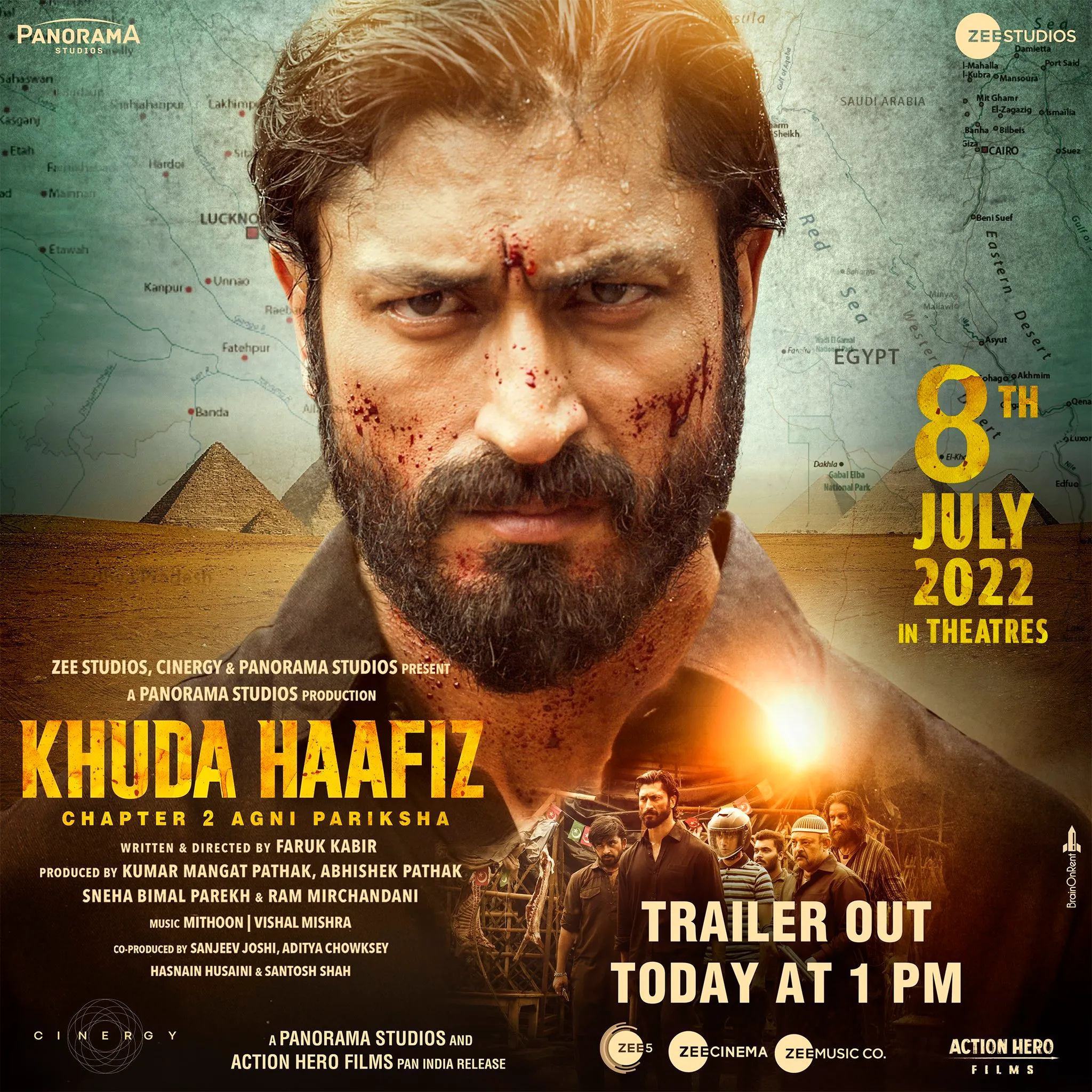 Khuda Haafiz Chapter II: Agni Pariksha (PG) landscape poster