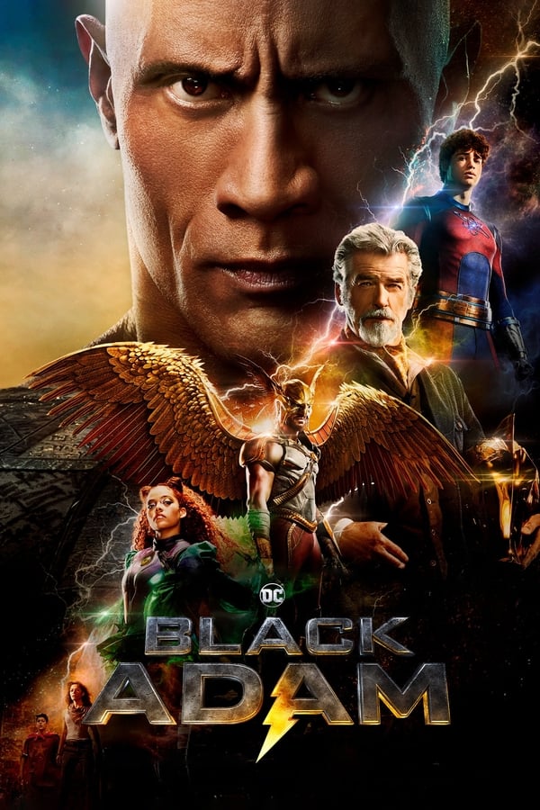 Hindi Dubbed: Black Adam (PG) landscape poster