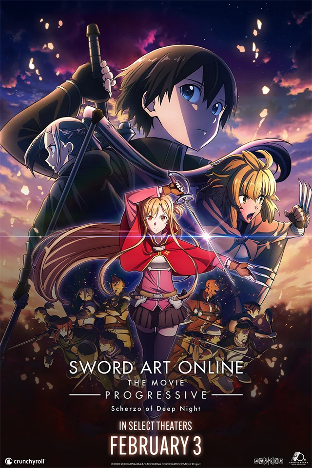 Sword Art Online The Movie - Progressive - Scherzo of Deep Night (PG) landscape poster