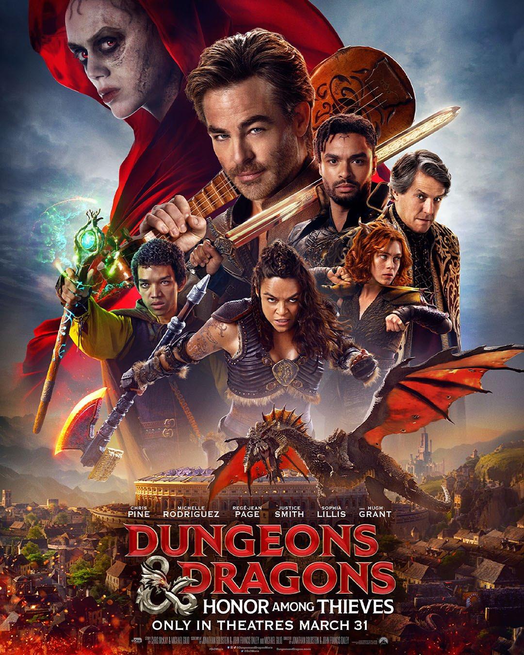 dungeons dragons: honor among thieves landscape poster