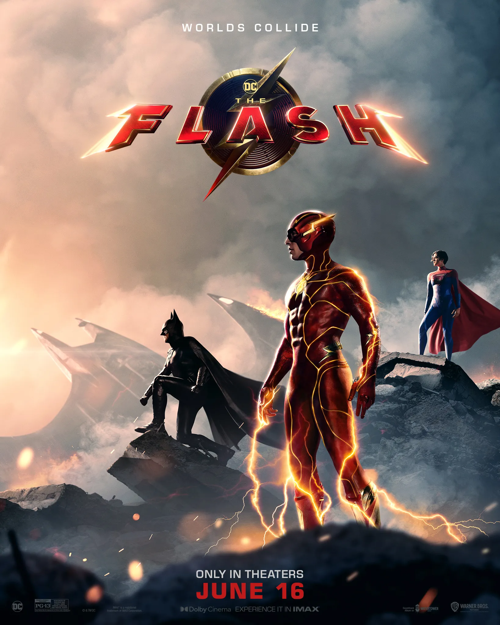 The Flash landscape poster