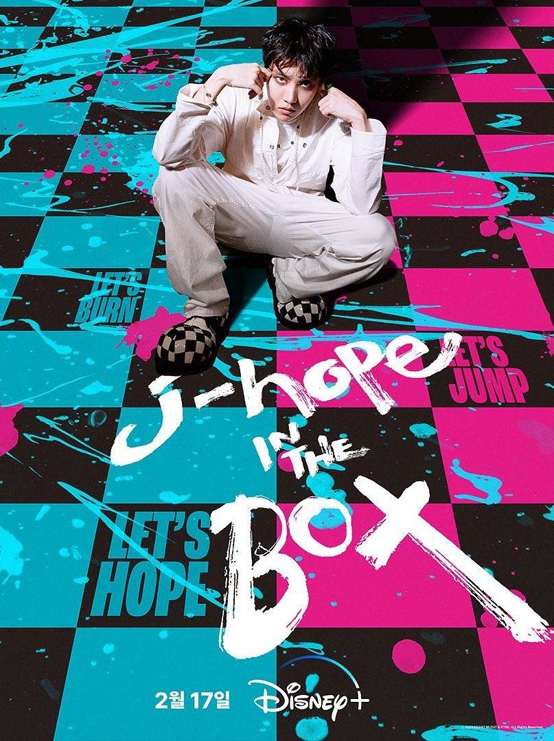 J-Hope in the Box(PG) landscape poster