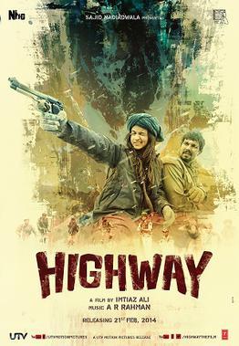 Highway portrait poster