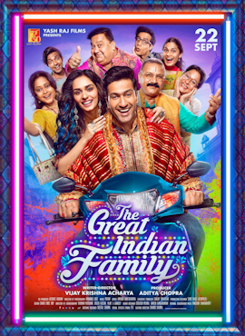 The Great Indian Family landscape poster