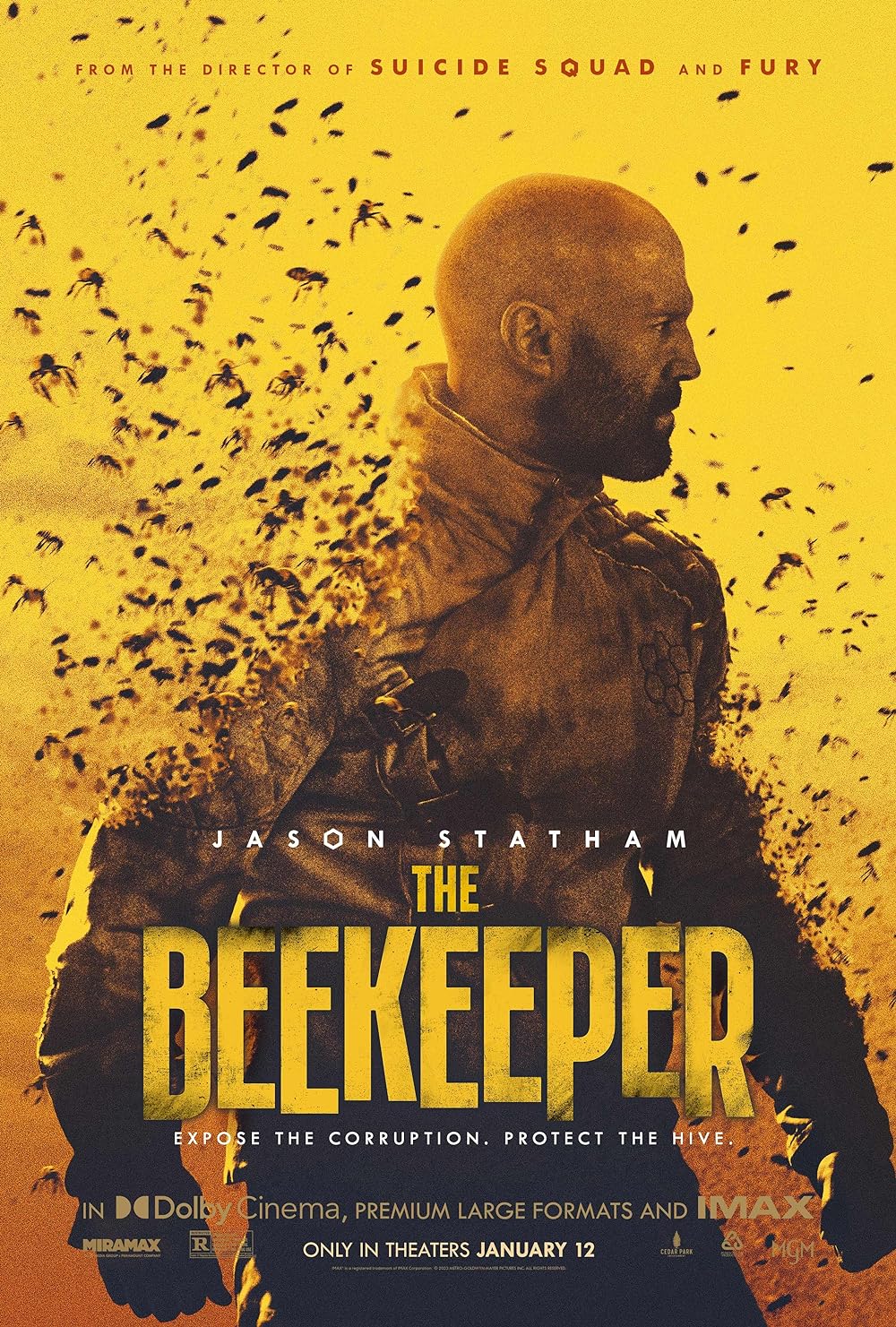 The Beekeeper landscape poster