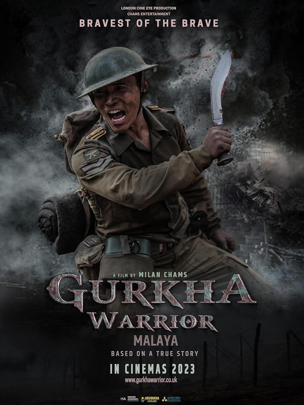 Gurkha Warrior landscape poster