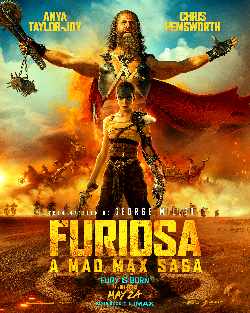 Furiosa:A Mad Max Saga (PG) landscape poster