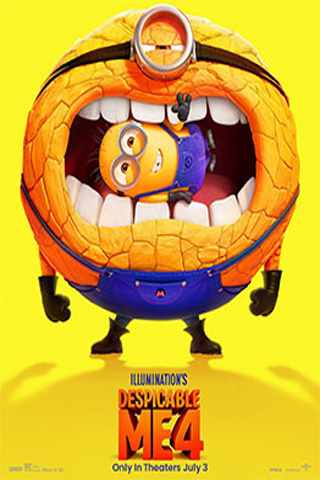 Despicable Me 4 (PG) landscape poster