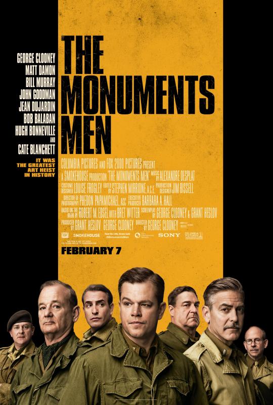 The Monuments Men PORTRAIT POSTER