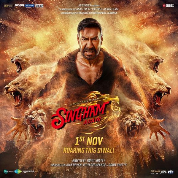 Singham Again (PG) PORTRAIT POSTER