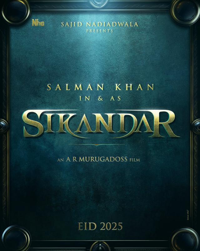 Sikandar portrait poster