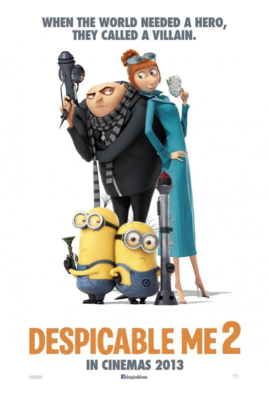 Despicable Me 2 PORTRAIT POSTER