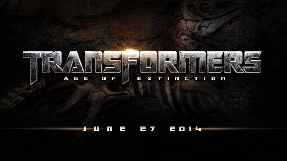 Transformers: Age of Extinction landscape poster