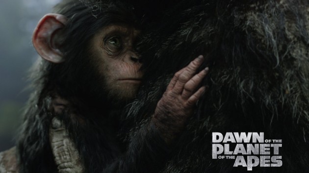 Dawn of the Planet of the Apes 3D landscape poster