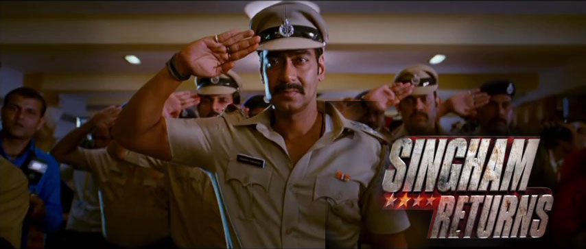 Singham Returns landscape poster