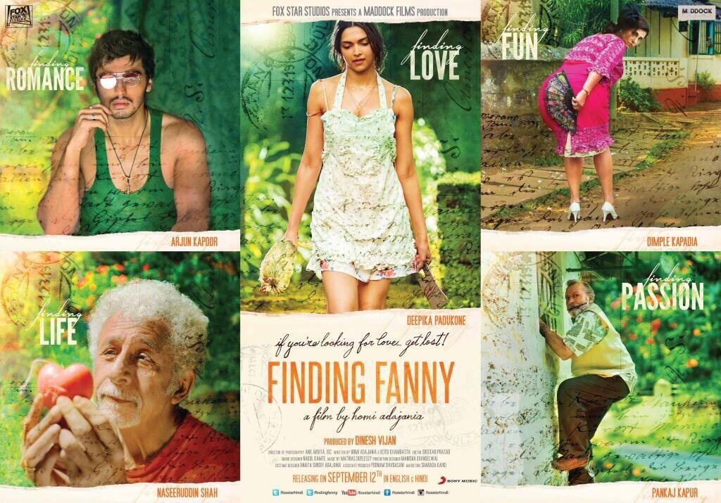 Finding Fanny landscape poster