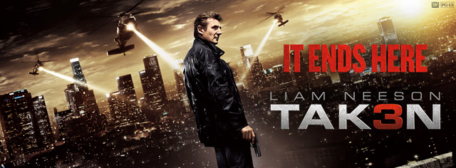 Taken 3 landscape poster