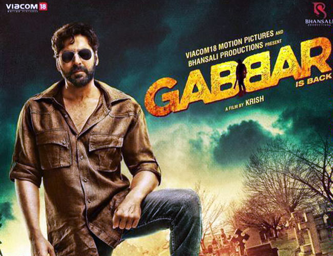 Gabbar Is Back landscape poster