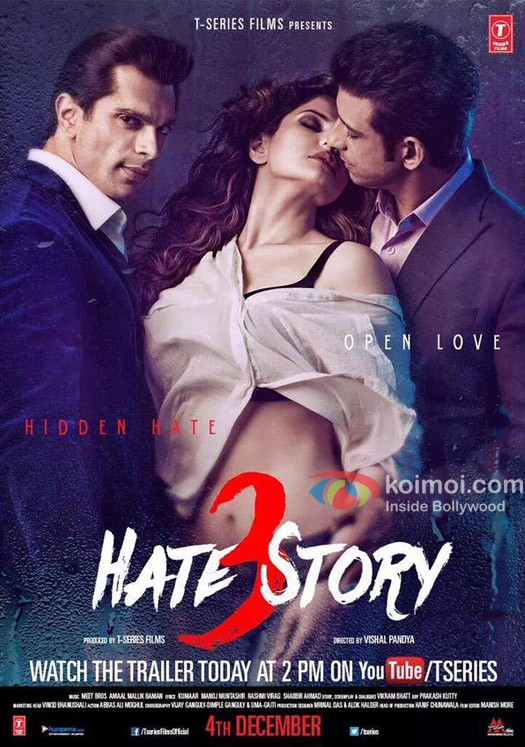 Hate Story 3 PORTRAIT POSTER