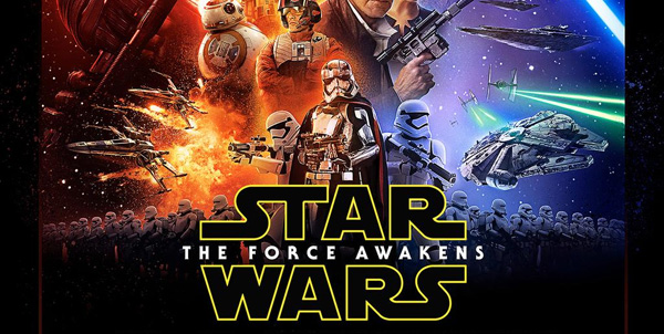 Star Wars:The Force Awakens landscape poster