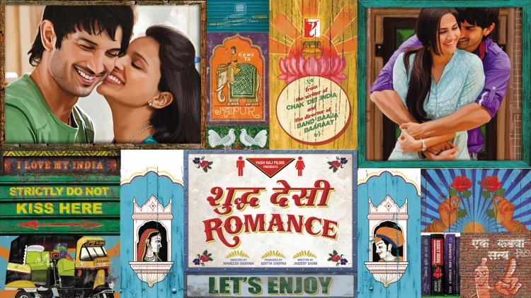 Shuddh Desi Romance landscape poster