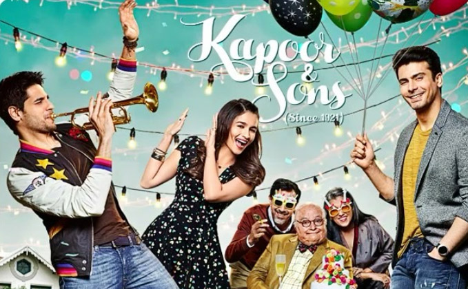 Kapoor and Sons landscape poster