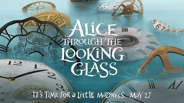 Alice Through The Looking Glass landscape poster