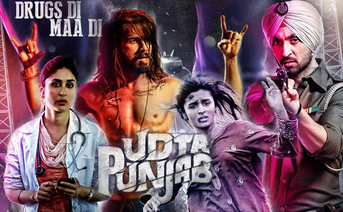 Udta Punjab landscape poster