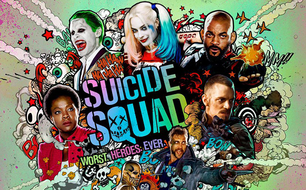 Suicide Squad landscape poster