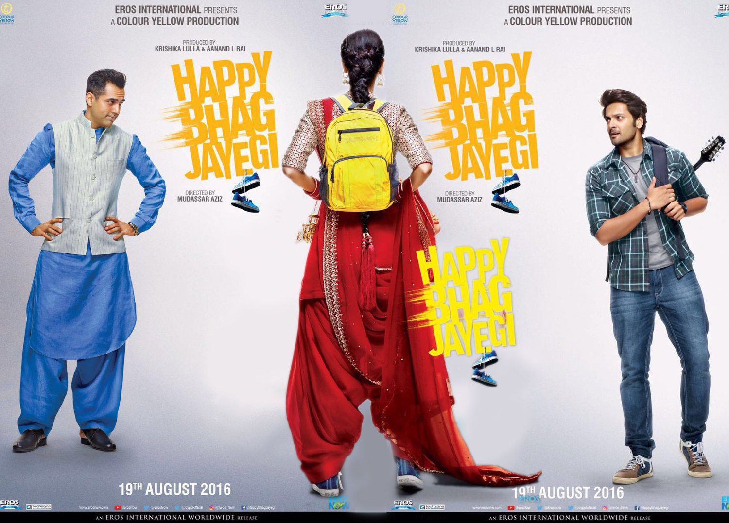 Happy Bhag Jayegi landscape poster