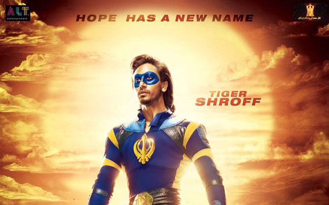 A Flying Jatt landscape poster