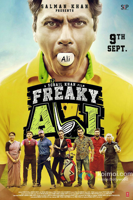 Freaky Ali landscape poster