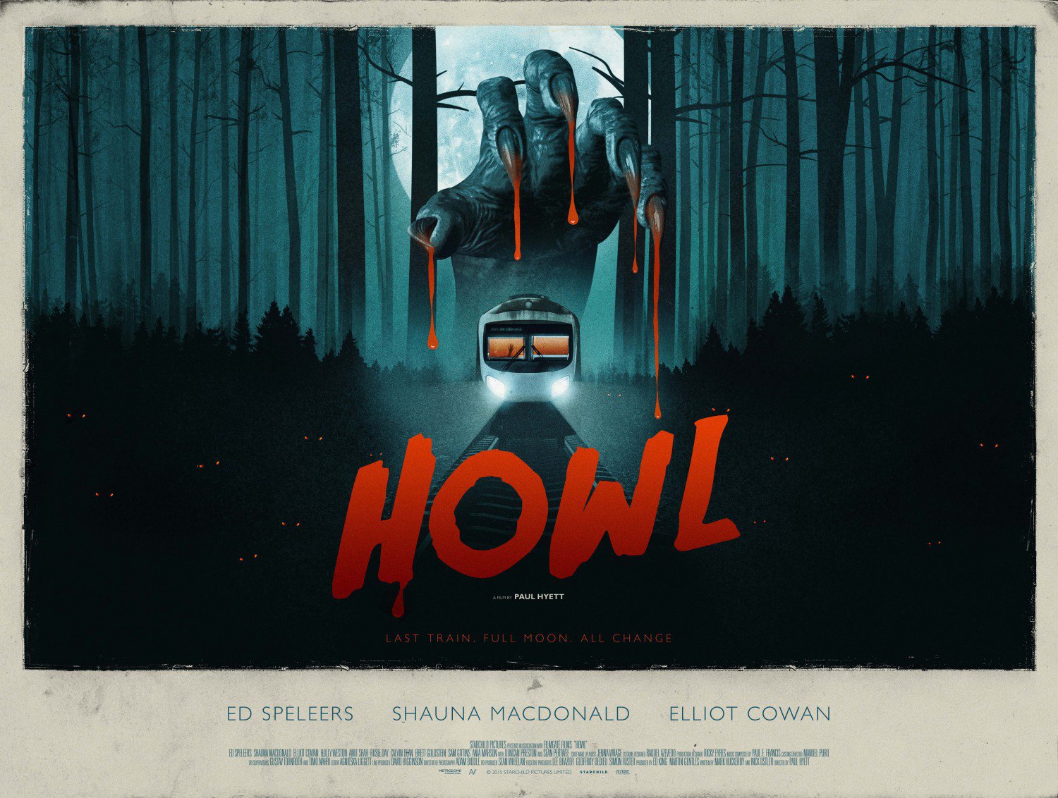 Howl landscape poster