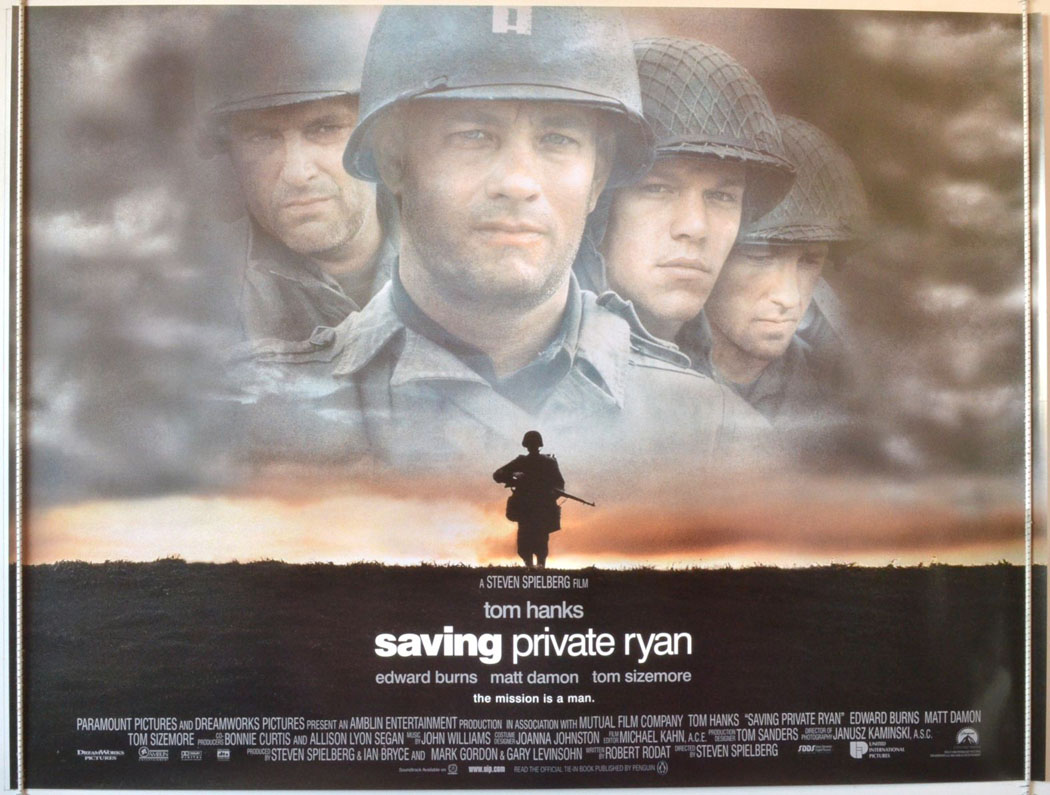 Saving Private Ryan landscape poster