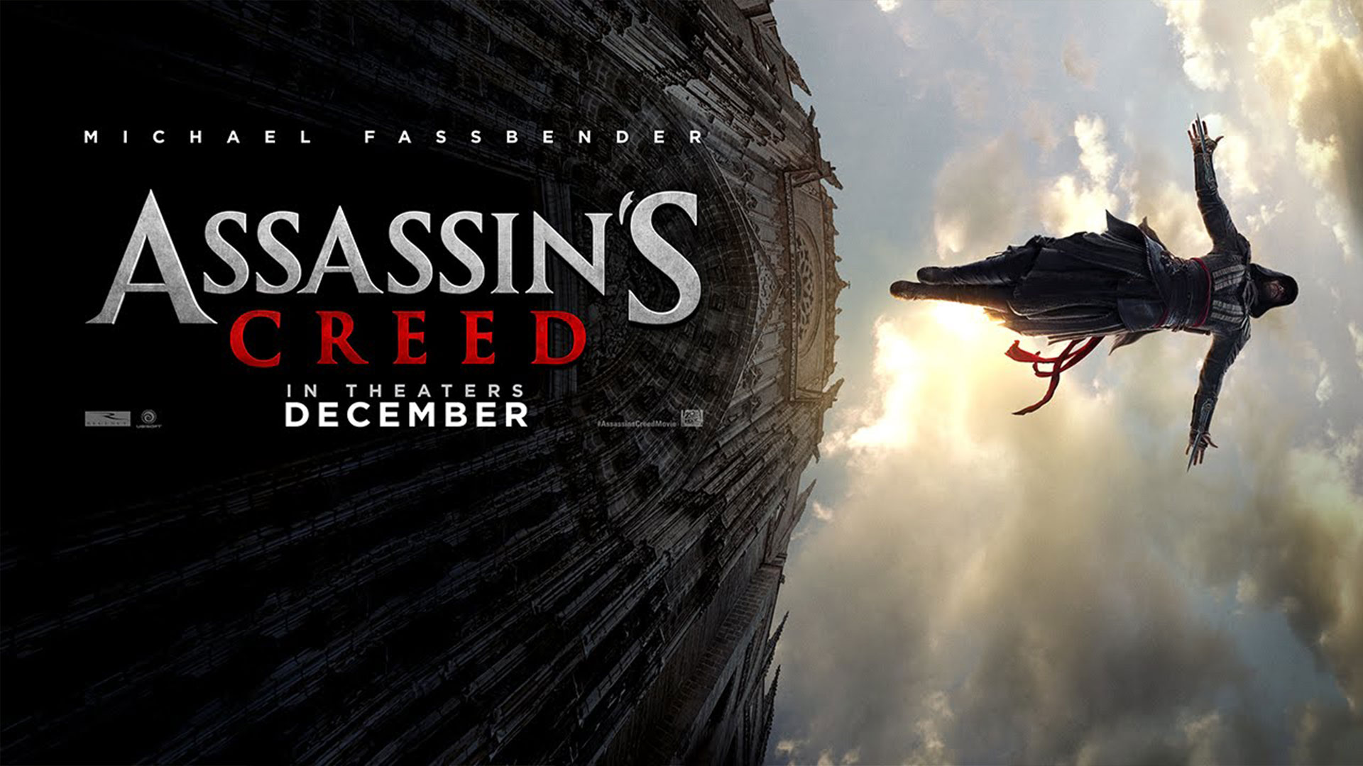 Assassins Creed in 3D landscape poster