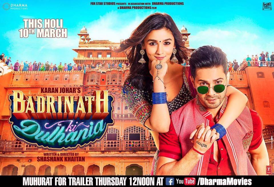 Badrinath Ki Dulhania landscape poster