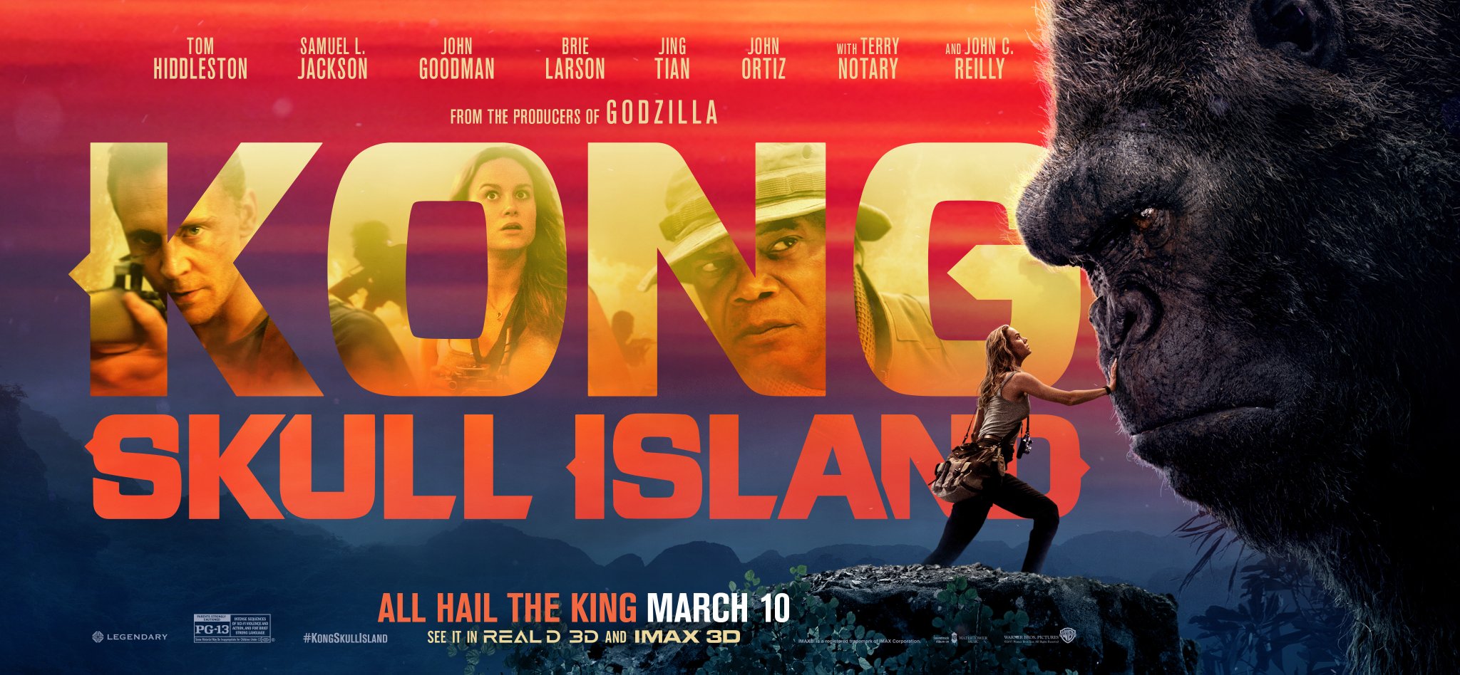 Kong: Skull Island landscape poster